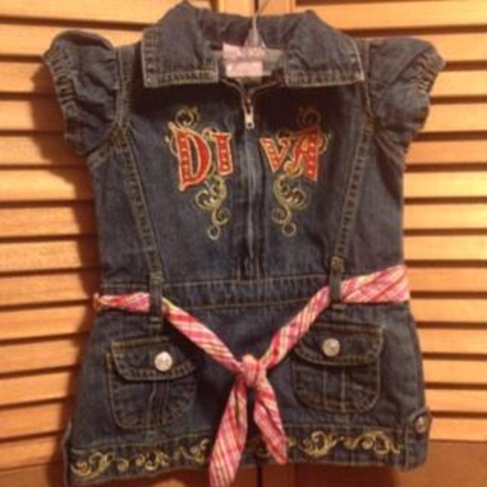 Mon Petit Denim Tunic/Dress